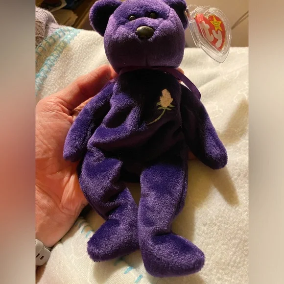 “Princess” Beanie Baby from 1997 with original hang tag - Picture 3 of 11